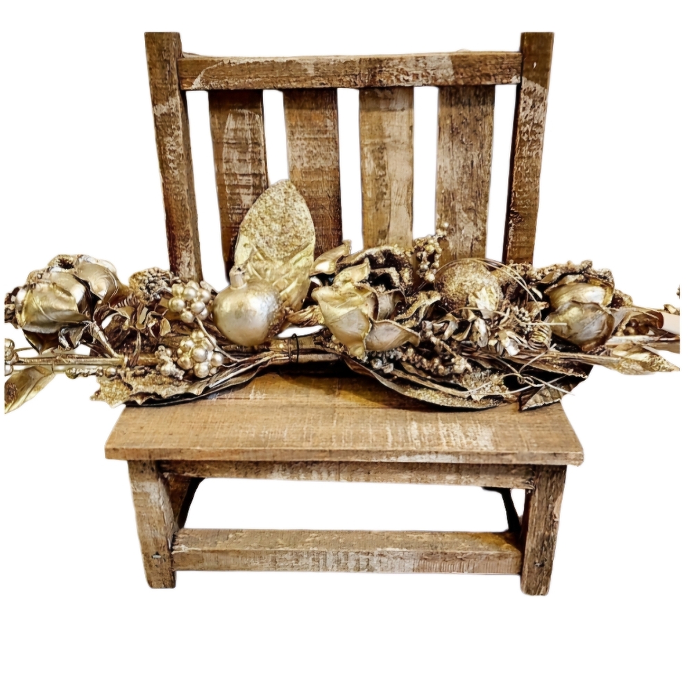 Gorgeous Gold Christmas swag